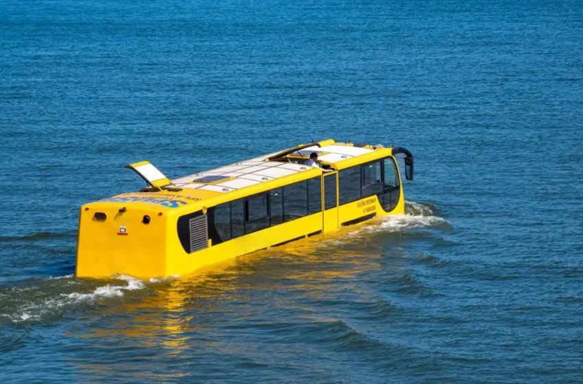  Rabat : des bus amphibies sur le Bouregreg Rabat s’apprête à lancer une nouvelle attraction touristique unique à…