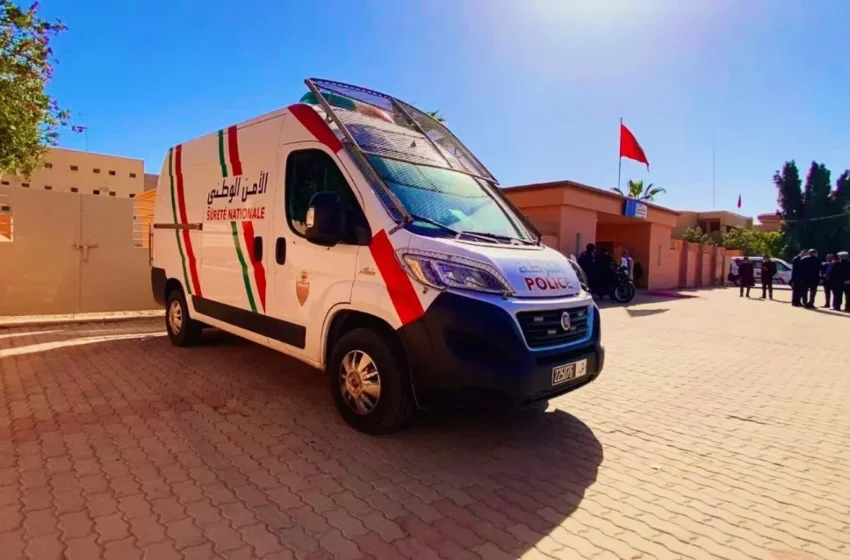  la police y découvre un crâne humain