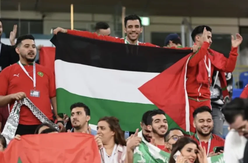  le maillot « Palestine libre » mène à la prison