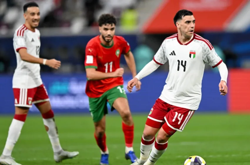  Manifestation marocaine face aux Emirats Arabes Unis (3 à 0)