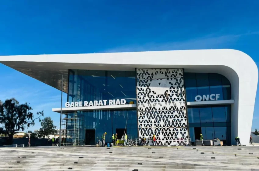  Rabat se dote d’une troisième gare ferroviaire au coeur du quartier Ryad