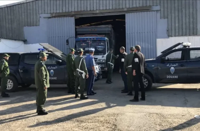  Fraude à grande échelle détectée par les douanes marocaines