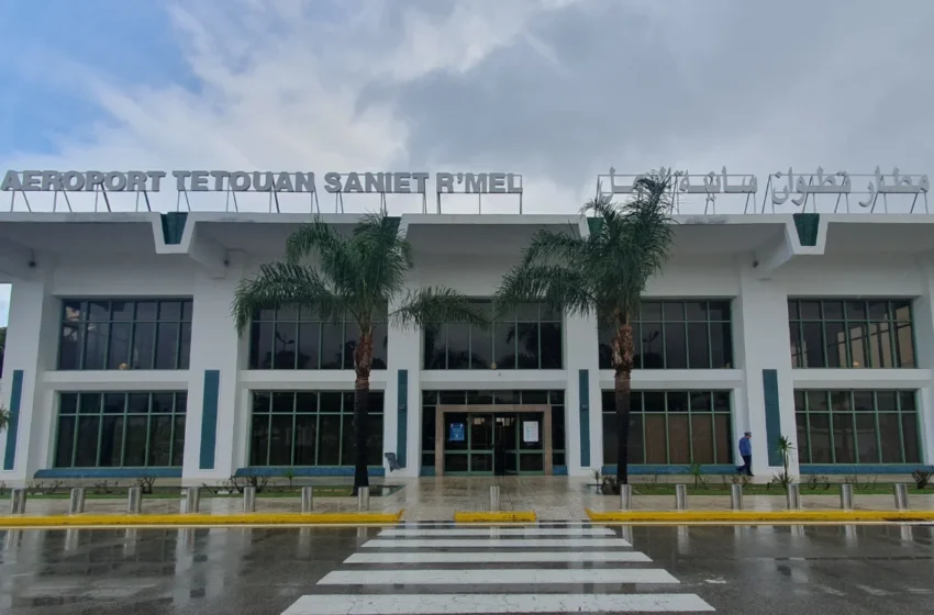  L’aéroport de Tétouan fermé… à cause de la pluie