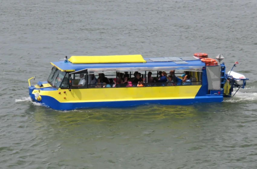  arrêt pour le projet de bus amphibie inédit sur Bouregreg