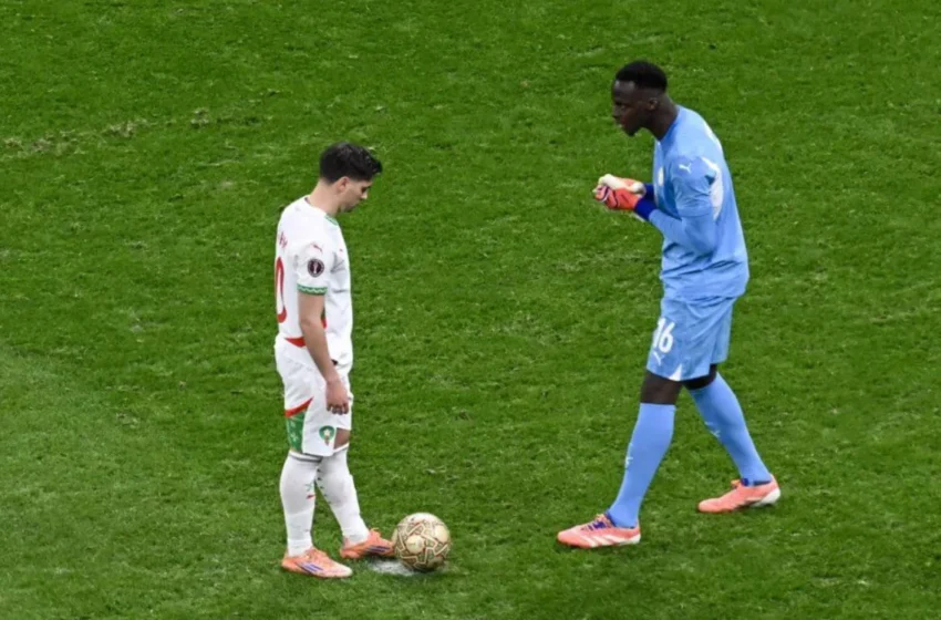  comment le gardien sénégalais a fait craquer Brahim Diaz