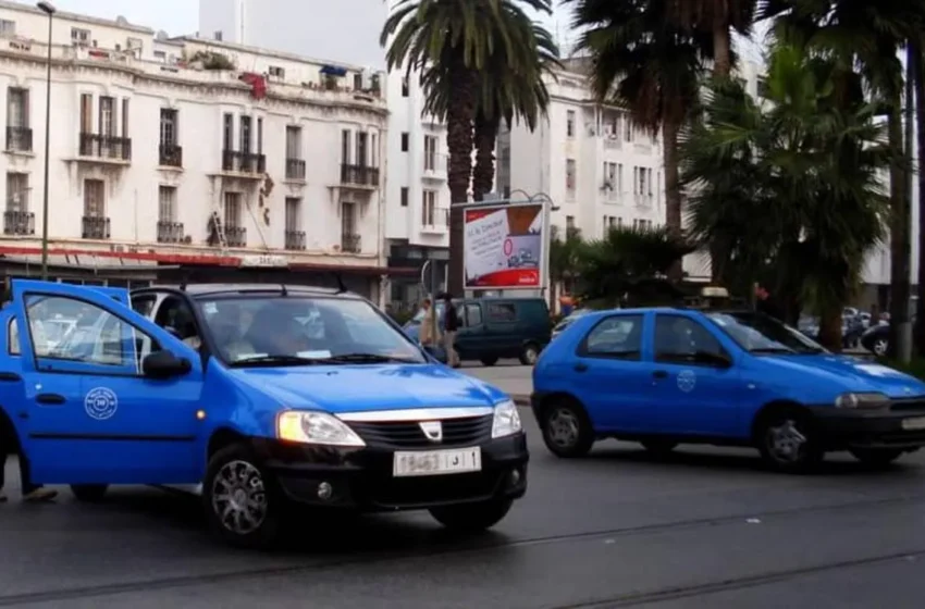  guerre des nerfs à Rabat entre taxis, embouteillages et passagers bloqués