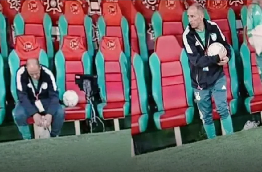  un membre du staff vole… une balle