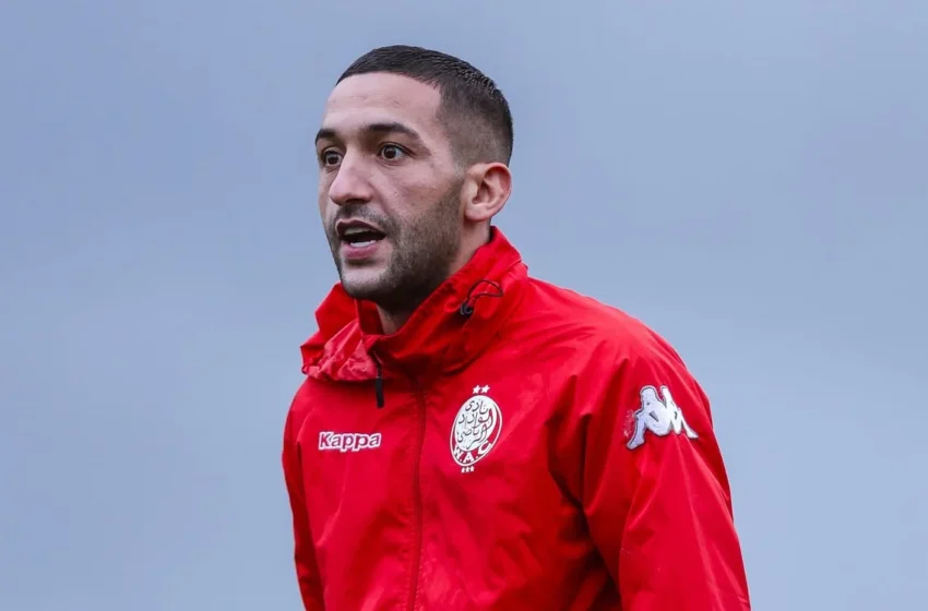  Hakim Ziyech peine à s’habituer à l’arbitrage africain