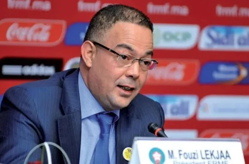  Motsepe rejette la demande de report de Lekjaa