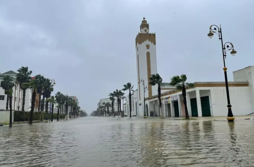  Un week-end de haute vigilance, des pluies intenses et des vents violents balayent le Maroc