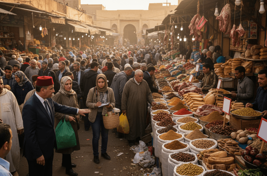  À Oujda hausse des prix et forte demande alimentaire avant l’Aïd