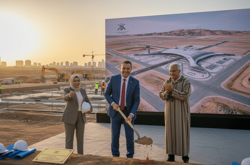  Aéroports 2030 l’ONDA accélère les extensions pour augmenter la capacité d’accueil