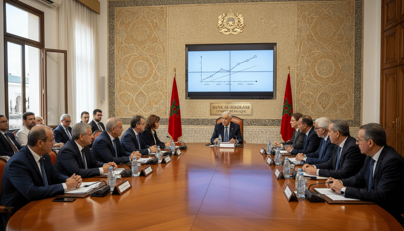 Bank Al-Maghrib confirme le statu quo lors du conseil réuni à Rabat