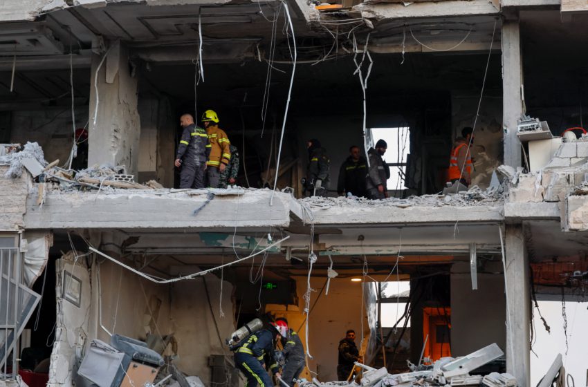  Bombardements israéliens au Liban frappent un immeuble à Beyrouth et tuent des civils
