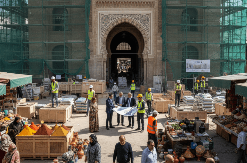  Casa-Aménagement relance la réhabilitation et la valorisation du marché central de Casablanca