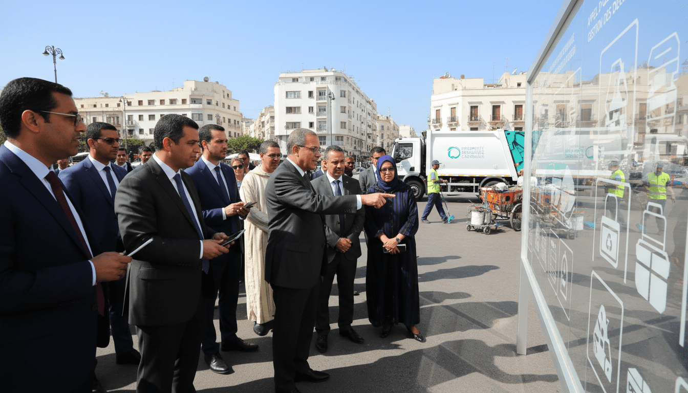 Casablanca lance un appel d'offres international pour la collecte des déchets et le nettoiement