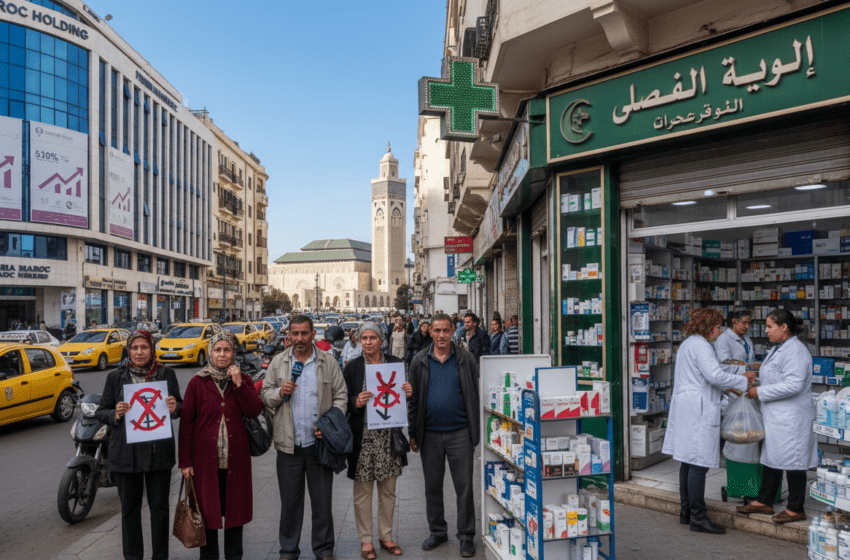  Chiffre d’affaires pharmaceutique en hausse mais revenus par officine en baisse au Maroc