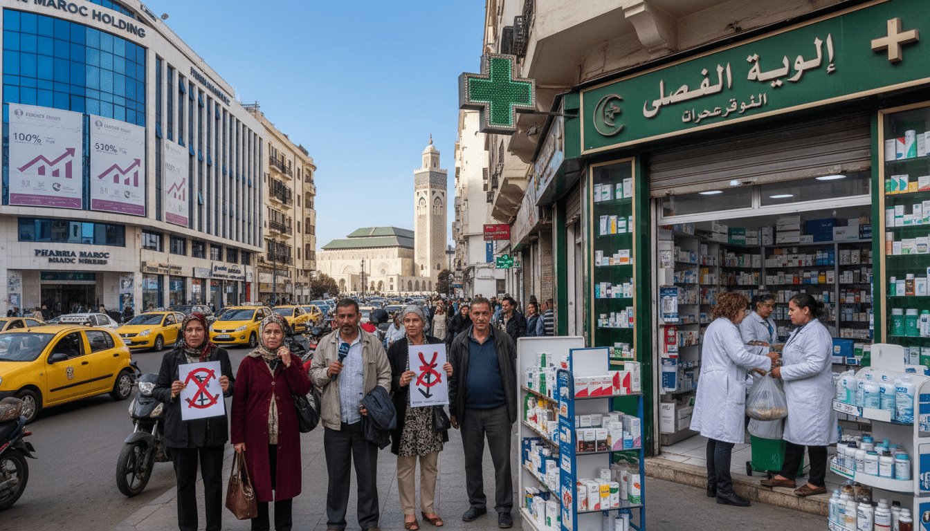 Chiffre d'affaires pharmaceutique en hausse mais revenus par officine en baisse au Maroc
