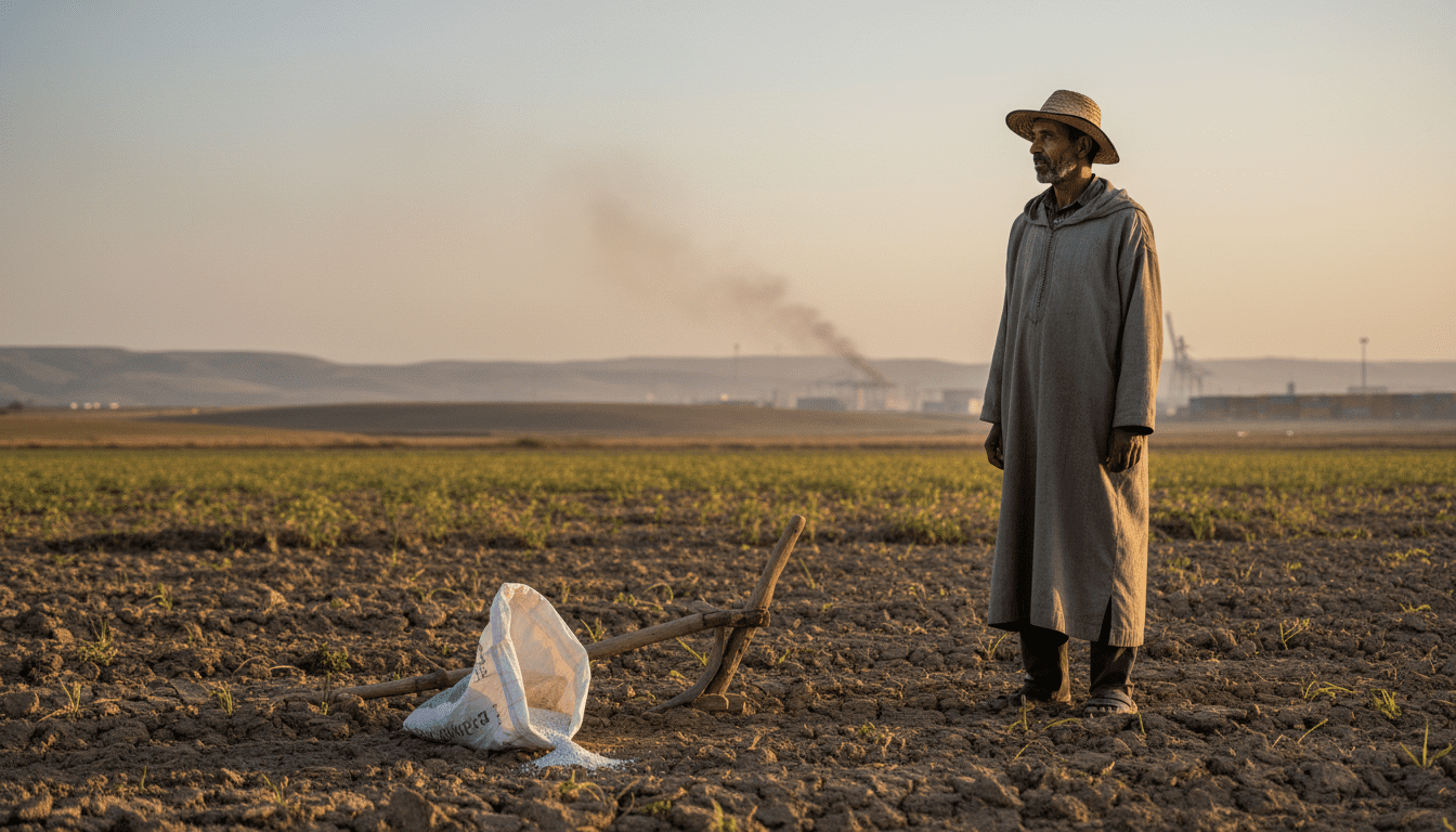 Conflit au Moyen-Orient fragilise le marché des engrais et menace l'approvisionnement du Maroc
