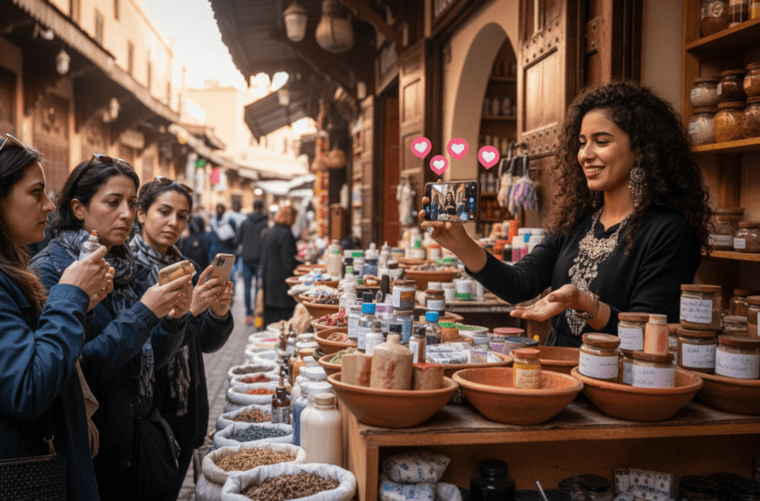  Cosmétiques marocains en essor sur les réseaux sociaux mais risques pour consommateurs