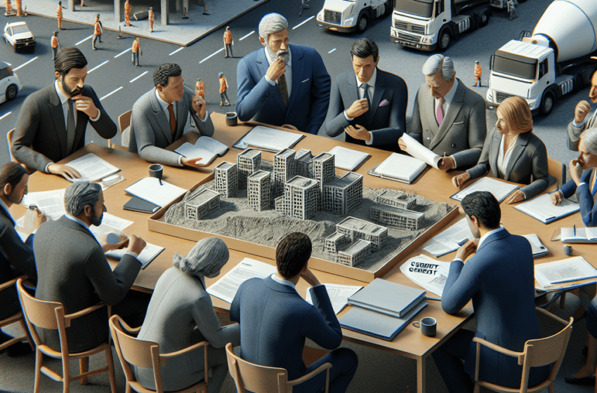  Crise temporaire du ciment perturbe le secteur de la construction