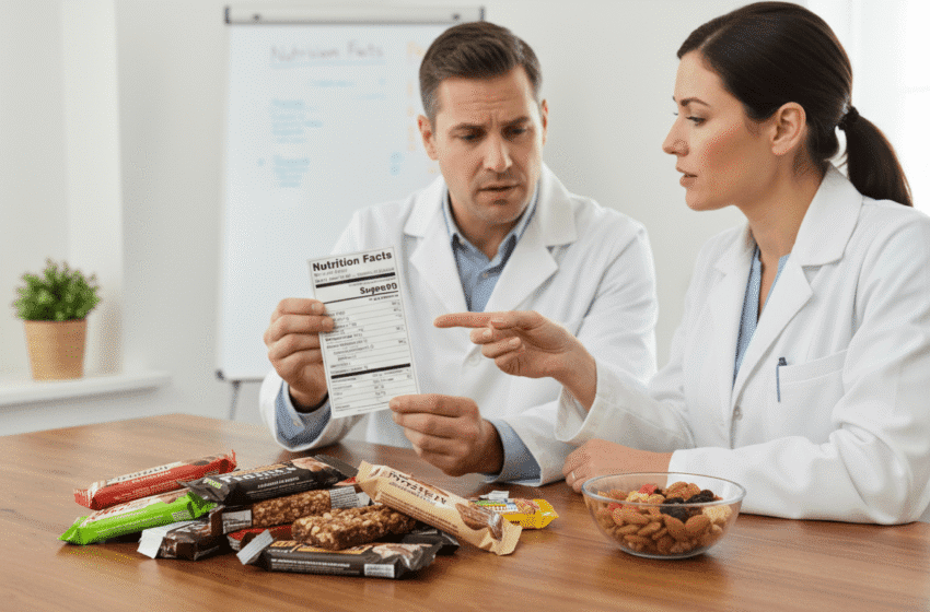  Diététiciens fixent des repères pour choisir des barres protéinées saines