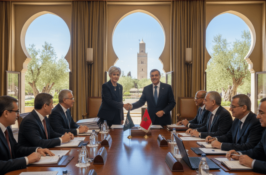  FMI conclut consultations Article IV et examen mi‑parcours de la ligne flexible au Maroc