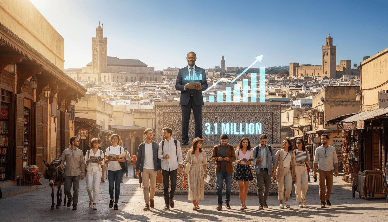 Fès‑Meknès 2025 : 3,1 millions de nuitées et une hausse de 9 pour cent