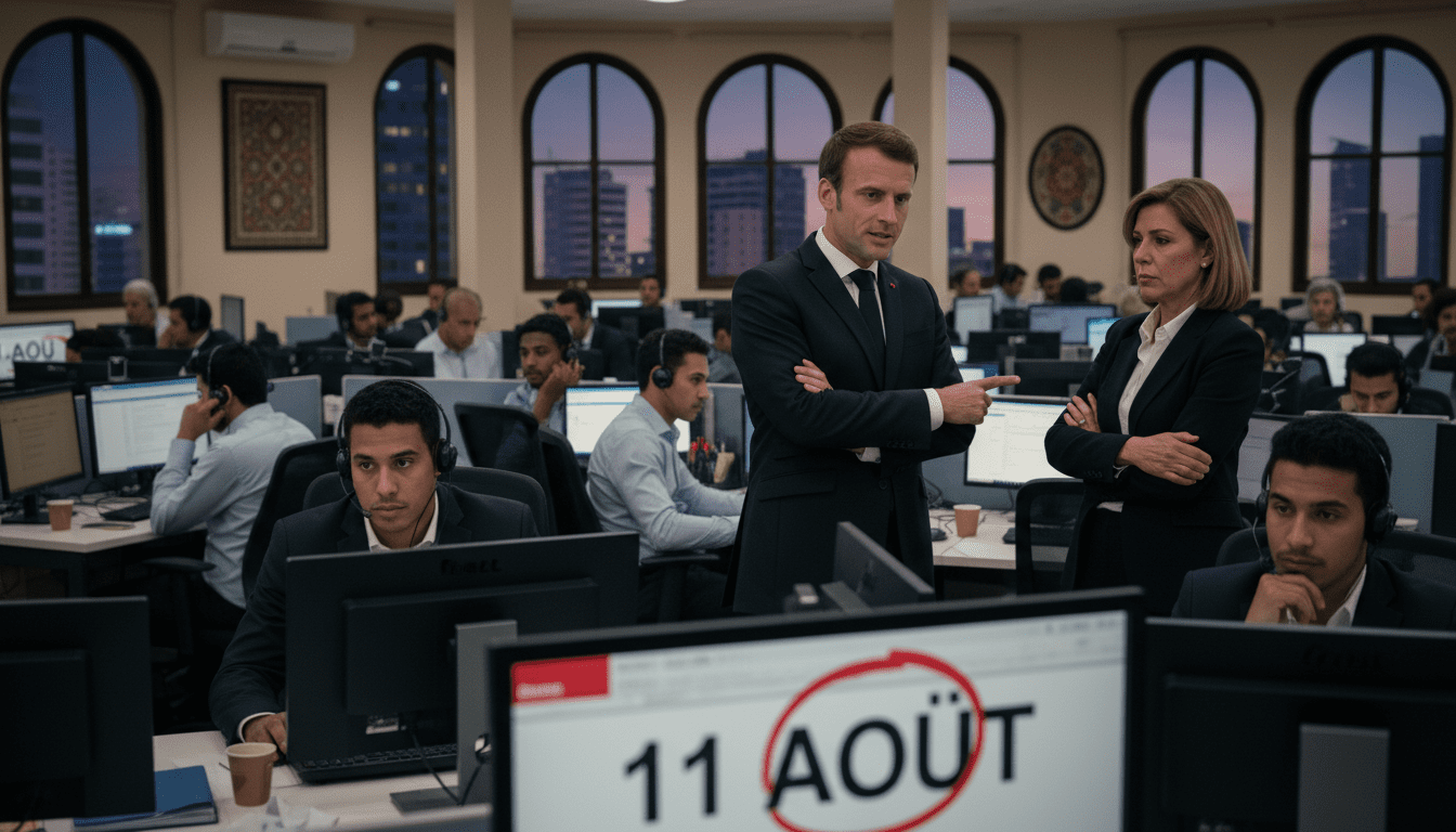 France va interdire le démarchage téléphonique le 11 août emplois offshoring Maroc menacés