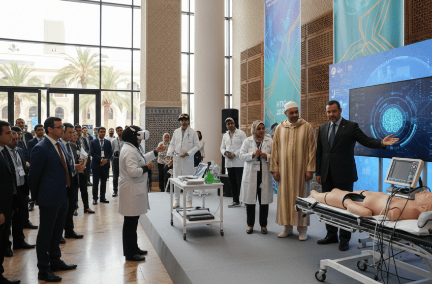  HTIC 2026 : le Maroc leader en simulation de santé et innovation pédagogique