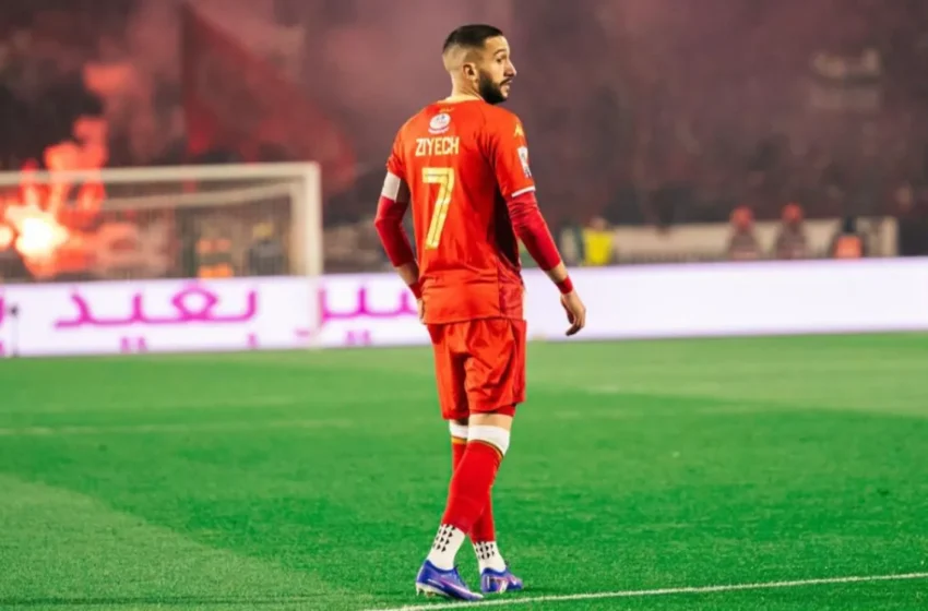  Hakim Ziyech de retour pour le quart entre le Wydad et l’OC Safi