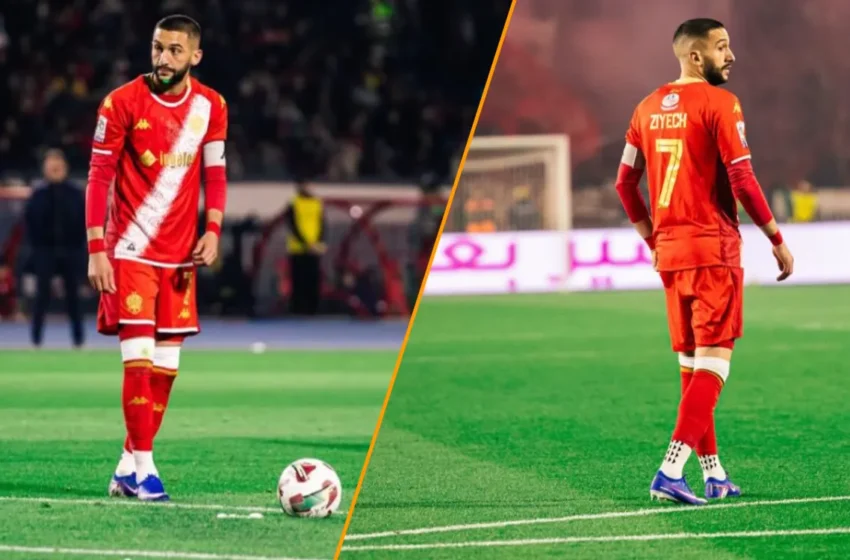  Hakim Ziyech retrouve son meilleur niveau au Wydad et suscite l’intérêt de l’Ajax