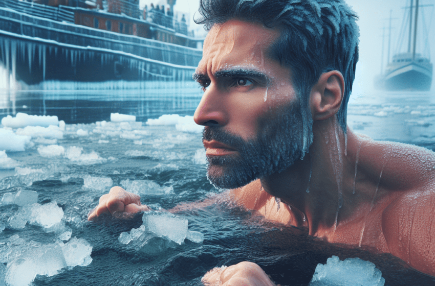  Hassan Baraka, nageur de l’extrême, publie Le Pouvoir du Froid sur les eaux glacées