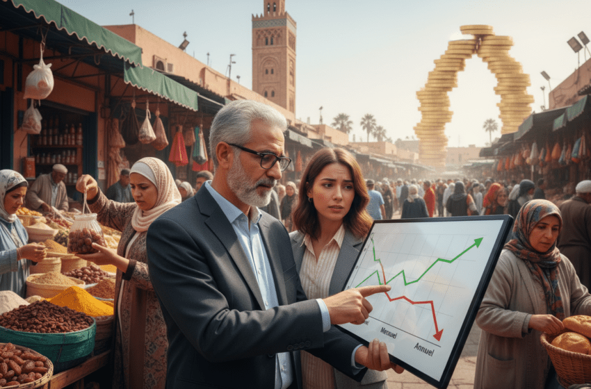 Inflation au Maroc en février 2026 : +0,5% mensuel, -0,6% annuel