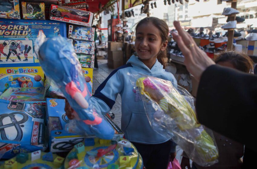  Jouets rares et hors de prix à Gaza privent les enfants de l’Aïd