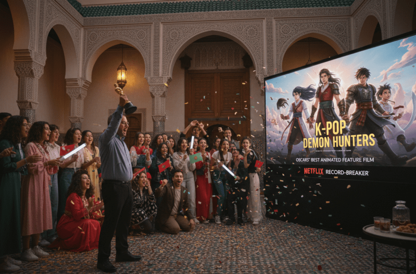  KPop Demon Hunters sacré meilleur film d’animation aux Oscars et record Netflix