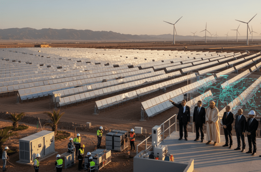  La diversification énergétique du Maroc couvre 88% des besoins en 2024