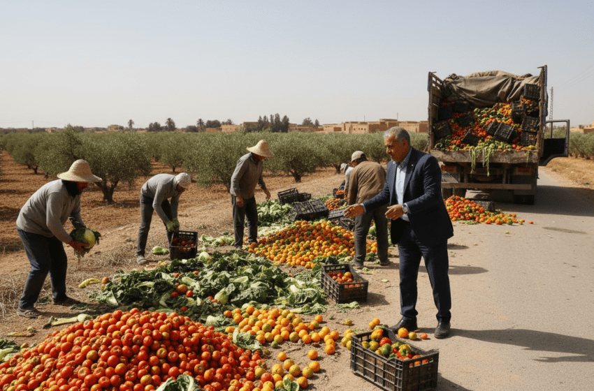  La majorité des pertes alimentaires au Maroc survient avant la mise en marché