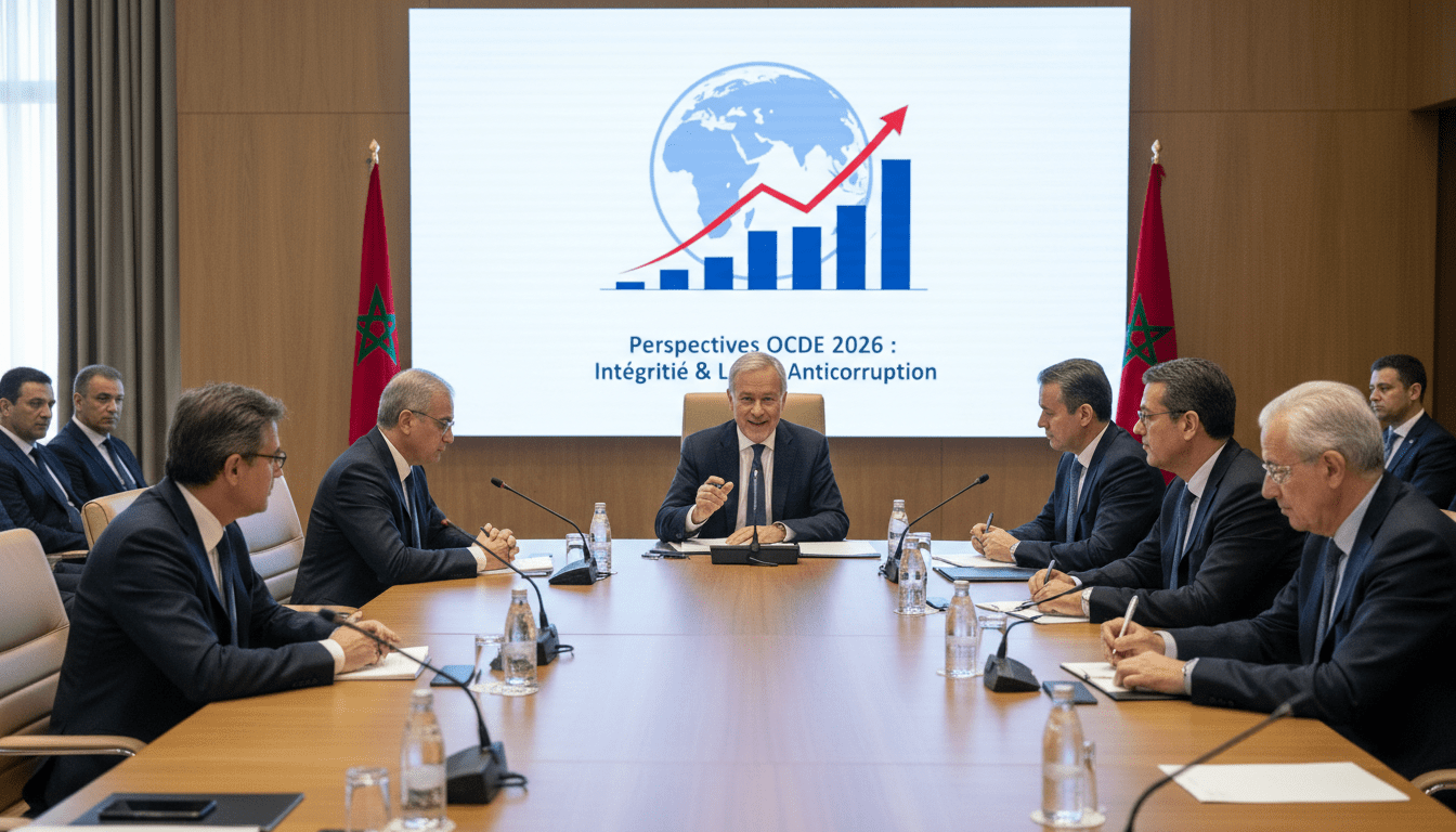 Le Maroc au cœur des Perspectives OCDE 2026 sur l'intégrité et la lutte anticorruption