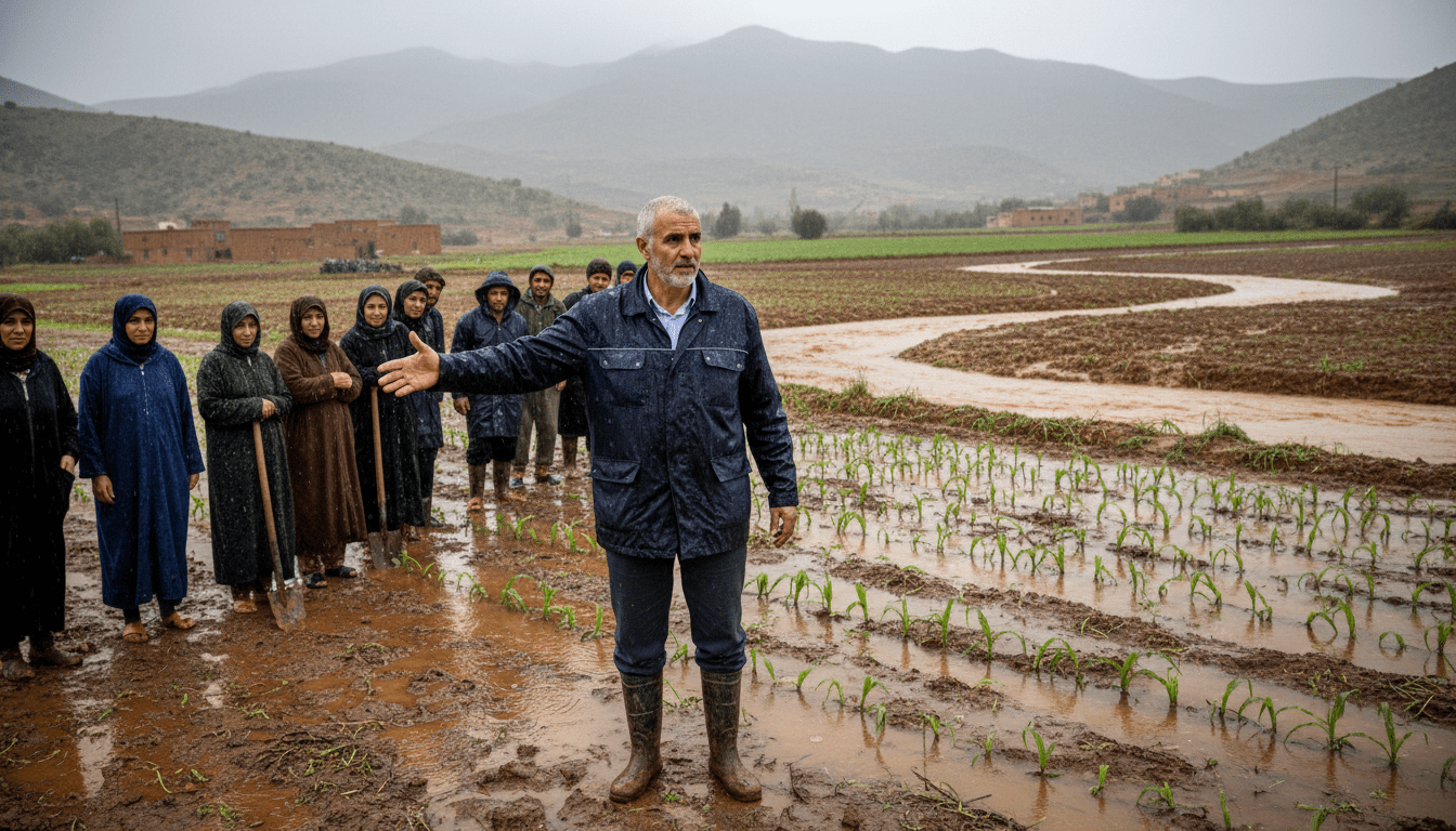 L'impact des pluies sur la saison agricole présenté par Ahmed El Bouari