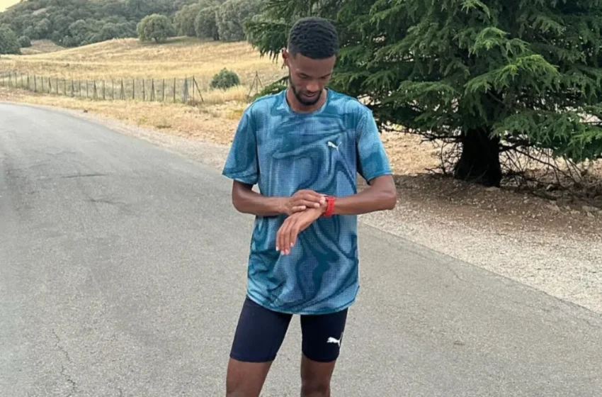  Mahamed Mahamed prépare le marathon de Londres à Ifrane pendant le Ramadan