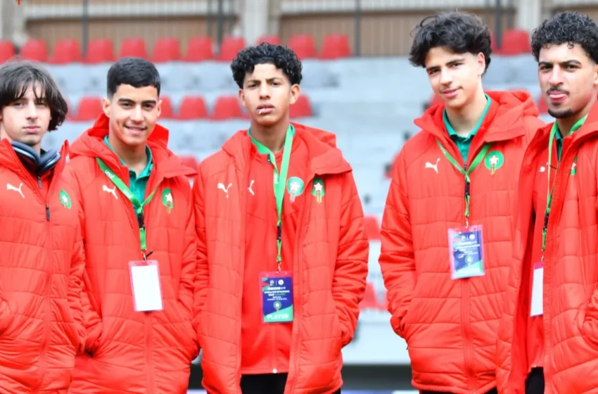 Maroc U17 domine le tournoi UNAF après deux succès sans encaisser de but