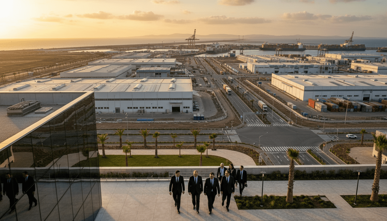 Maroc adopte un décret pour stimuler la zone industrielle Ksar El Majaz à Tanger‑Med