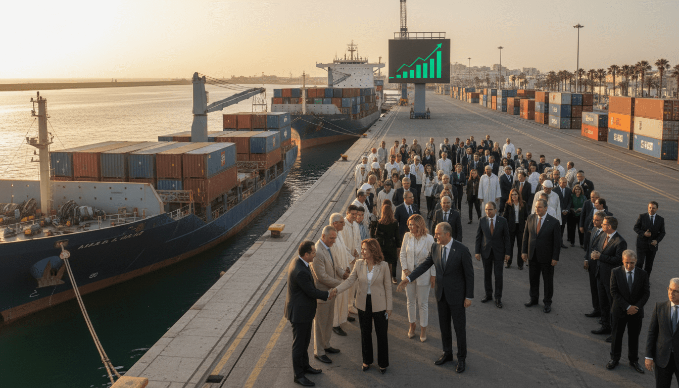 Maroc enregistre +50% d'échanges commerciaux avec le port de Castellón depuis début 2026