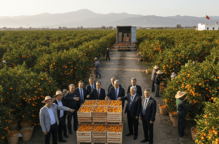  Maroc se consolide comme exportateur de mandarines avec 550 000 tonnes en 2025-2026