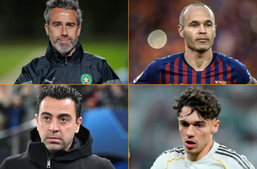  Maroc vise Xavi Hernández et Thiago Pitarch dans une stratégie de recrutement