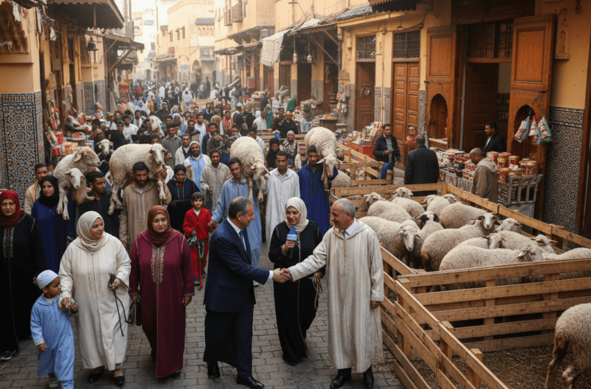  Ménages marocains mobilisés pour le sacrifice de l’Aïd El Kébir