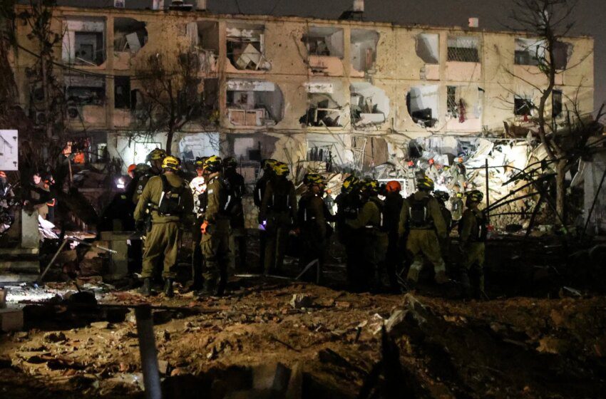  Missile iranien touche Dimona et Arad près de l’installation nucléaire israélienne, dizaines blessés