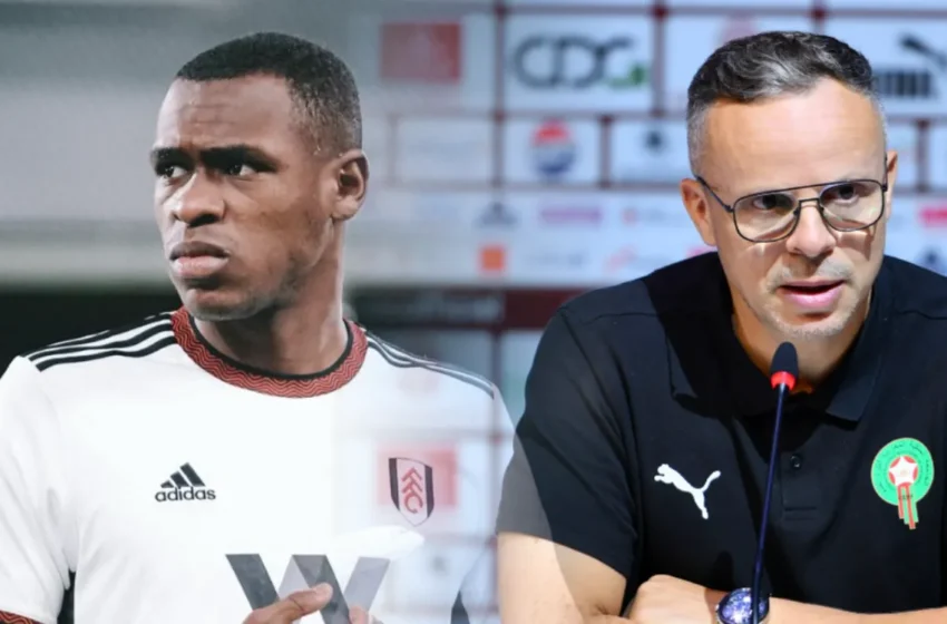  Mohamed Ouahbi appelle Issa Diop pour les amicaux, nouvelle ère pour le Maroc