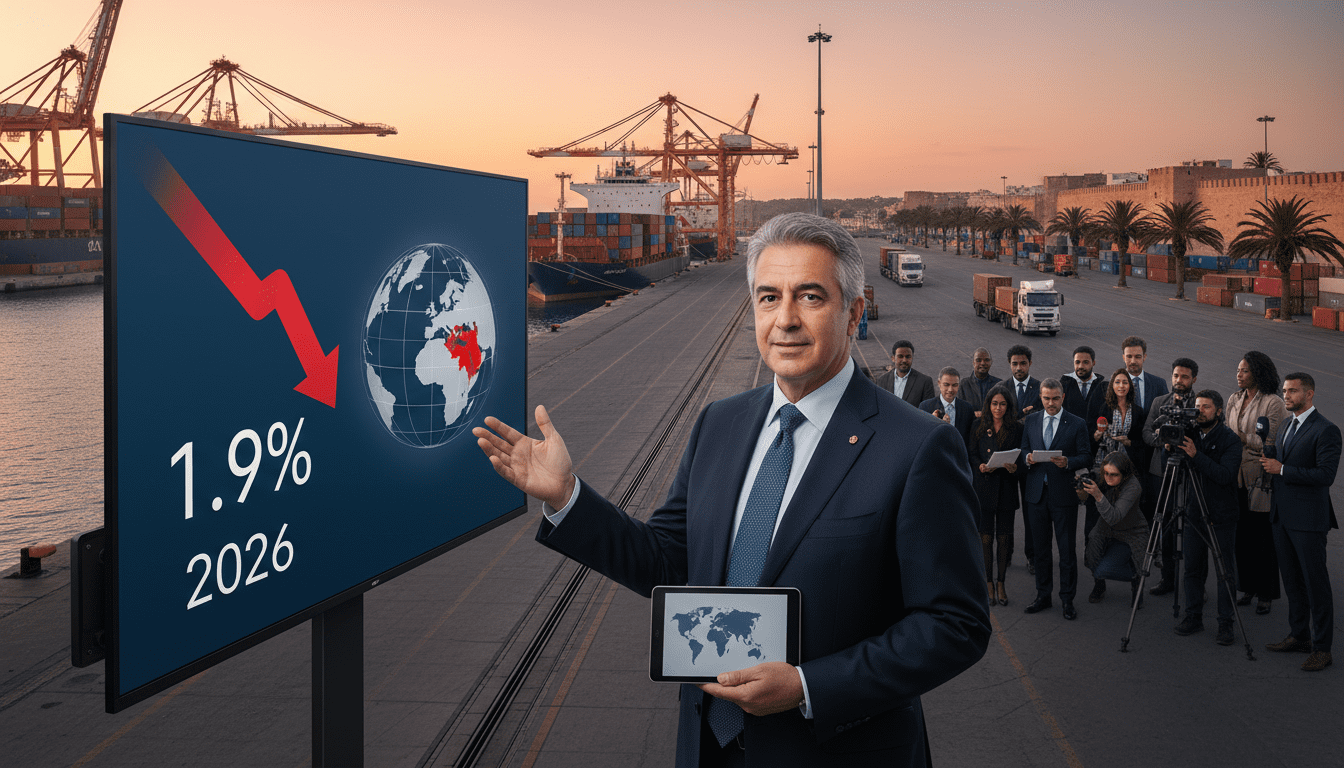 OMC prévoit commerce mondial ralenti à 1,9% en 2026, conflit au Moyen-Orient pointé